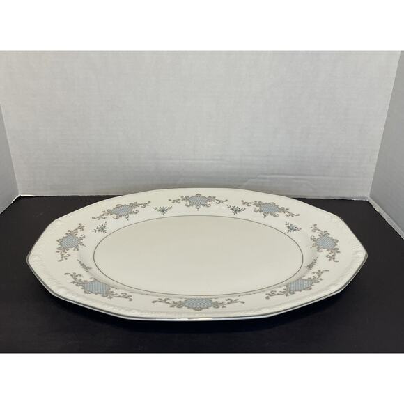 Harmony House Monique 3652 Fine China Oval Serving Platter Japan 13” - Picture 8 of 8